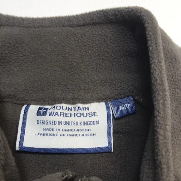 MOUNTAIN WAREHOUSE Women’s XS Brown Fleece Jacket - Picture 4 of 4